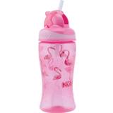 Nuby Vattenflaskor Nuby Pre-school Flip-It Cup PP 360 ml Pink Flamingo 12m