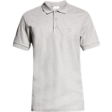 Burberry Monogram Motif Polo Shirt - Pale Grey Melange