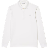 Lacoste Herr - Stretch T-shirts & Linnen Lacoste Smart Paris Long Sleeve Stretch Polo Shirt - White