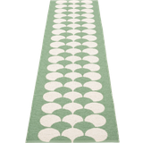 Pappelina Poppy Vit, Grön 70x250cm