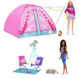Barbie Docktillbehör - Tillbehör Modedockor Dockor & Dockhus Barbie Let's Go Camping Tent
