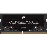 SO-DIMM DDR4 RAM minnen Corsair Vengeance SO-DIMM DDR4 2666MHz 8GB (CMSX8GX4M1A2666C18)