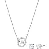 Michael Kors Smyckesset Michael Kors Ladies Boxed Gifting Sterling Silver Jewellery Set