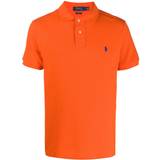 Polo Ralph Lauren Herr - Orange Pikétröjor Polo Ralph Lauren Slim Fit T Shirt Orange