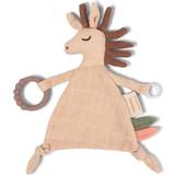 Filibabba Snuttefiltar Filibabba Comfort Blanket with Teether Henry the horse FI-02812