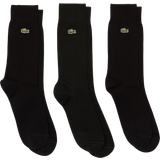 Lacoste Piqué Socks 3-pack - Black