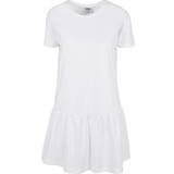 Jersey - Korta klänningar Urban Classics Women's Valance Tee Dress - White