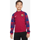 Junior Jackor & Tröjor Nike Barcelona Anthem Jacket 2023 2024 Juniors Red