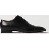 Läder Oxford Christian Louboutin Brogue Shoes Men colour Black