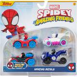 Marvel - Plastleksaker Leksaksfordon Spiderman AMAZING METALS CAR 4 PK SNF0200