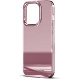 Mobiltillbehör iDeal of Sweden Clear Mobilskal iPhone 15PM Mirror Rose Pink