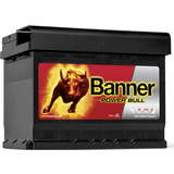 Batterier & Laddbart Banner P6219 Power Bull 62Ah