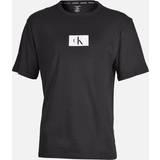 Calvin Klein Herr - Svarta T-shirts Calvin Klein Organic Cotton Lounge T-shirt CK96 BLACK