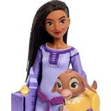 Mattel Leksaker Mattel Disney Önskan Asha från Rosas-docka, äventyrspaket, ställbar modedocka med avtagbara kläder, djurvänner och tillbehör, leksaker inspirerade av filmen, HPX25