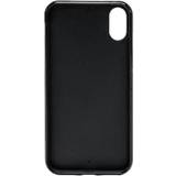 MOC Silikoner Mobiltillbehör MOC Velcro Case iPhone X Black Black ONESIZE