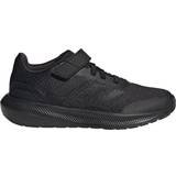 30½ Löparskor adidas Kid's Runfalcon 3.0 Elastic Lace Top - Black