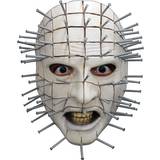 Djävular & Demoner - Vit Maskeradkläder Ghoulish Productions Hellraiser Pinhead Adult Face Mask