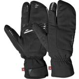 Polyuretan Accessoarer Gripgrab Nordic 2 Windproof Deep Winter Lobster Gloves - Black