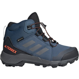 Hikingskor Barnskor adidas Kid's Organizer Mid Gore-Tex Hiking Boots - Wonder Steel/Gray Three/Impact Orange