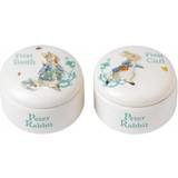 Beatrix Potter Barn- & Babytillbehör Beatrix Potter Rabbit Tooth Curl Box, keramik, färgglad, 5,5 x 0,55 x 0,35 cm, 2