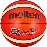 Molten Basketball B6D3500 storlek 6, orange/kräm/glänsande utseende, 6