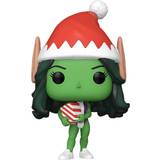Marvel Superhjältar Figurer Marvel POP figur Holiday She-Hulk