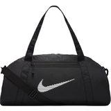 Avtagbar axelrem - Svarta Duffelväskor & Sportväskor Nike Gym Club Duffel Bag - Black/White