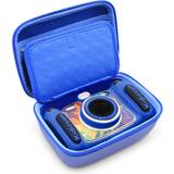 Billiga Digitalkameror Casematix Blue kidcase fits vtech kidizoom duo selfie camera and usb cable only