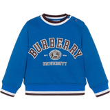 Burberry Sweatshirts Barnkläder Burberry Baby's Cotton Varsity Sweatshirt - Blue