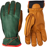 Gröna - Herr Handskar & Vantar Hestra Wakayama 5-Finger Ski Gloves - Forest/Cork