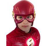 Lila Masker Rubie's child's dc the flash movie flash plastic half-mask, as shown, one