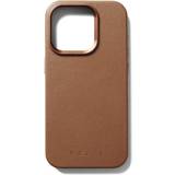 Mujjo Läder / Syntet Mobiltillbehör Mujjo Full Leather Case for iPhone 15 Pro