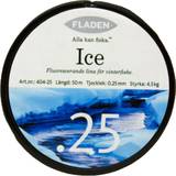 Fiskelinor Fladen Expert fluo-ice 0.25mm 50m Gul fluorescerande