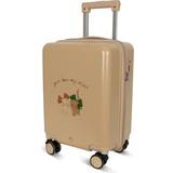 Beige Barnresväskor Konges Sløjd Travel Suitcase 45cm