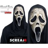 Fun World Svart Maskeradkläder Fun World Halloween fancy dress licensed scream vi ghost face mask with hood