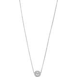 Halsband Emporio Armani Kette Circle Pendant Necklace - Silver