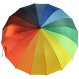 Stort Regnbågsfärgat Paraply