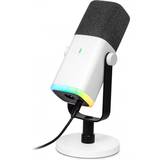 Fifine AMPLIGAME AM8 RGB USB/XLR Mikrofon Dynamisk Mikrofon Vit