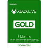 Xbox live gold Xbox LIVE Prepaid 3 Month Gold Membership Card