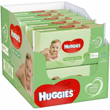 Natur Babyhud Huggies Natural Care Baby Wipes 10 Packs 560 Wipes Total