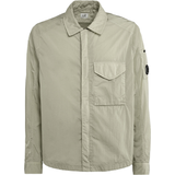 C.P. Company Skjortor C.P. Company Chrome-R Zipped Overshirt - Silver Sage/Brown