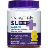 Ångest Kosttillskott Natrol Kids Sleep+ Calm Gummies Strawberry 60 st