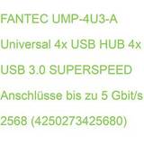 Fantec USB-hubbar Fantec 2568 UMP-4U3-A universal 4X