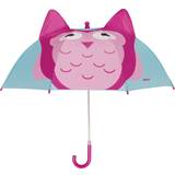 Turkosa Paraplyer Playshoes unisex barn Kinder Regenschirm 3D Eulen
