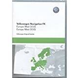 GPS-mottagare Volkswagen 3C8051884DD SD-kort navigering V10 Europa RNS 310 navigationssystem FX Navi programvara original VW uppdatering