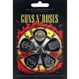 Plektrum Guns N' Roses Plektrumset Bullet Logo för flerfärgad