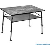 Brunner Campingbord Brunner Fällbart och Ultralätt bord för utomhus, Camping, Trädgård, Aluminium Terrass ELU' 100 Väderbeständig mot värme, Robust med en flödeshastighet på upp till 30 kg