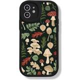 Shein Mushroom & Leaf Pattern Silicone Phone Case