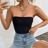 Shein Solid Tube Top