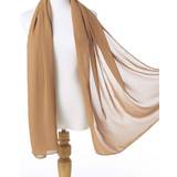 Chiffong Accessoarer Shein 1pc Ladies'solid Color Chiffon elegance Breathable Scarf Suitable for Daily